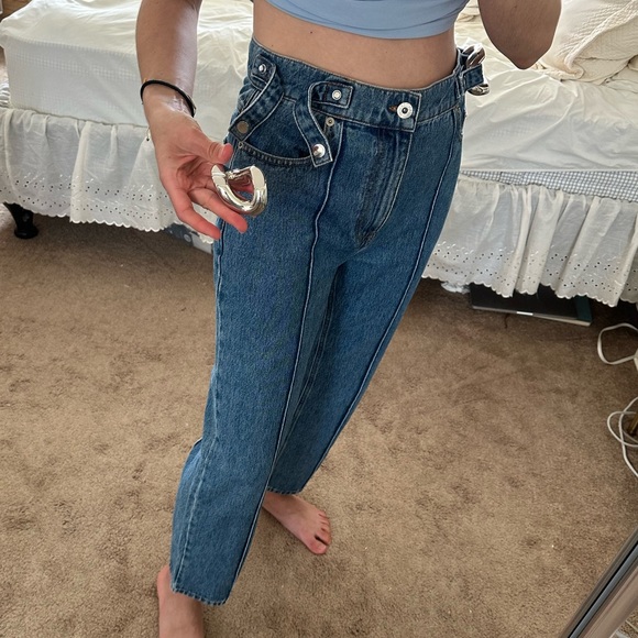 J.W. Anderson Chain Link Slim Fit Jeans - Picture 5 of 17